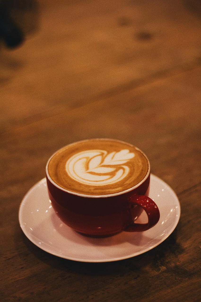 Almond Latte, winter latte HD phone wallpaper