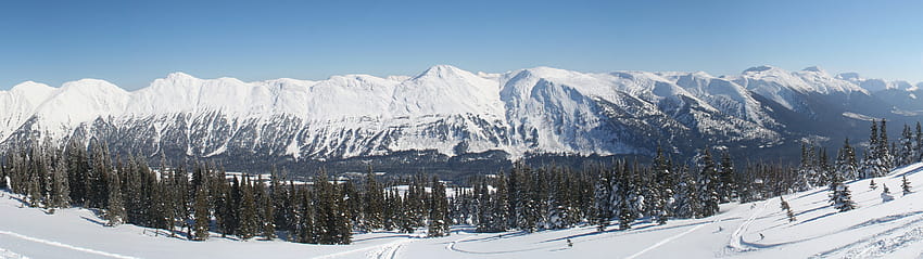 Murray Range, Pine Pass, Beautiful British Columbia, Canada Ultra Backgrounds for U TV : 태블릿 : 스마트폰, 겨울 5120x1440 HD 월페이퍼