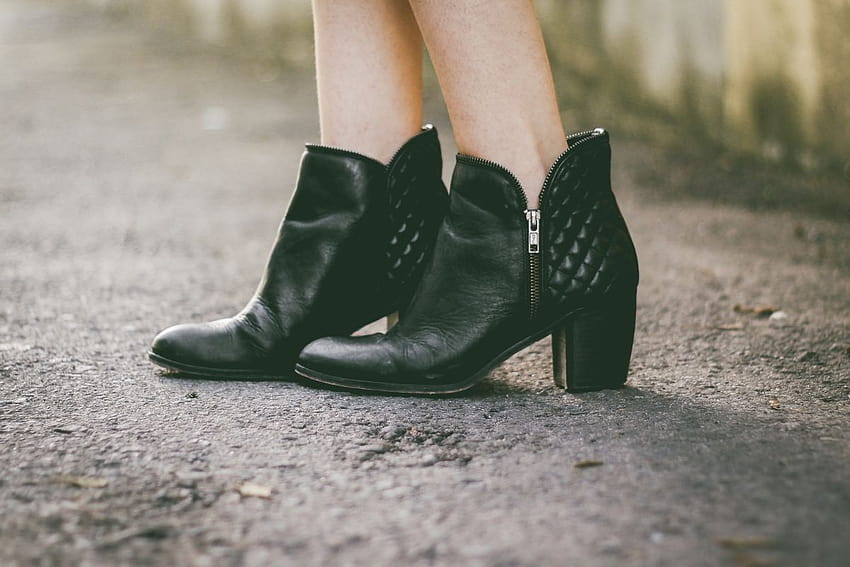 Cara Memakai Ankle Boots dengan Pakaian Kerja, sepatu bot wanita musim gugur Wallpaper HD