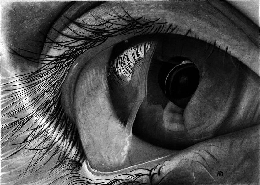 Artist RK - Trying realistic eye #sketch #eyedrawing... | Facebook