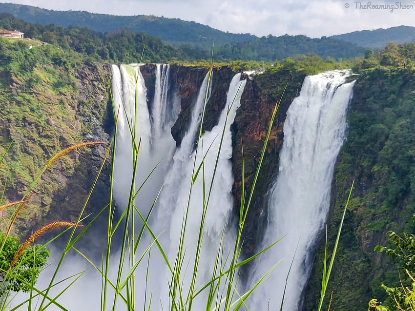 Planning a weekend trip from Bangalore to Jog Falls on budget > The Roaming Shoes, shimoga falls HD wallpaper