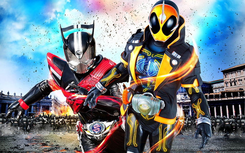 Kamen Rider MOVIE War, Japanese movie, kamen rider series HD wallpaper ...