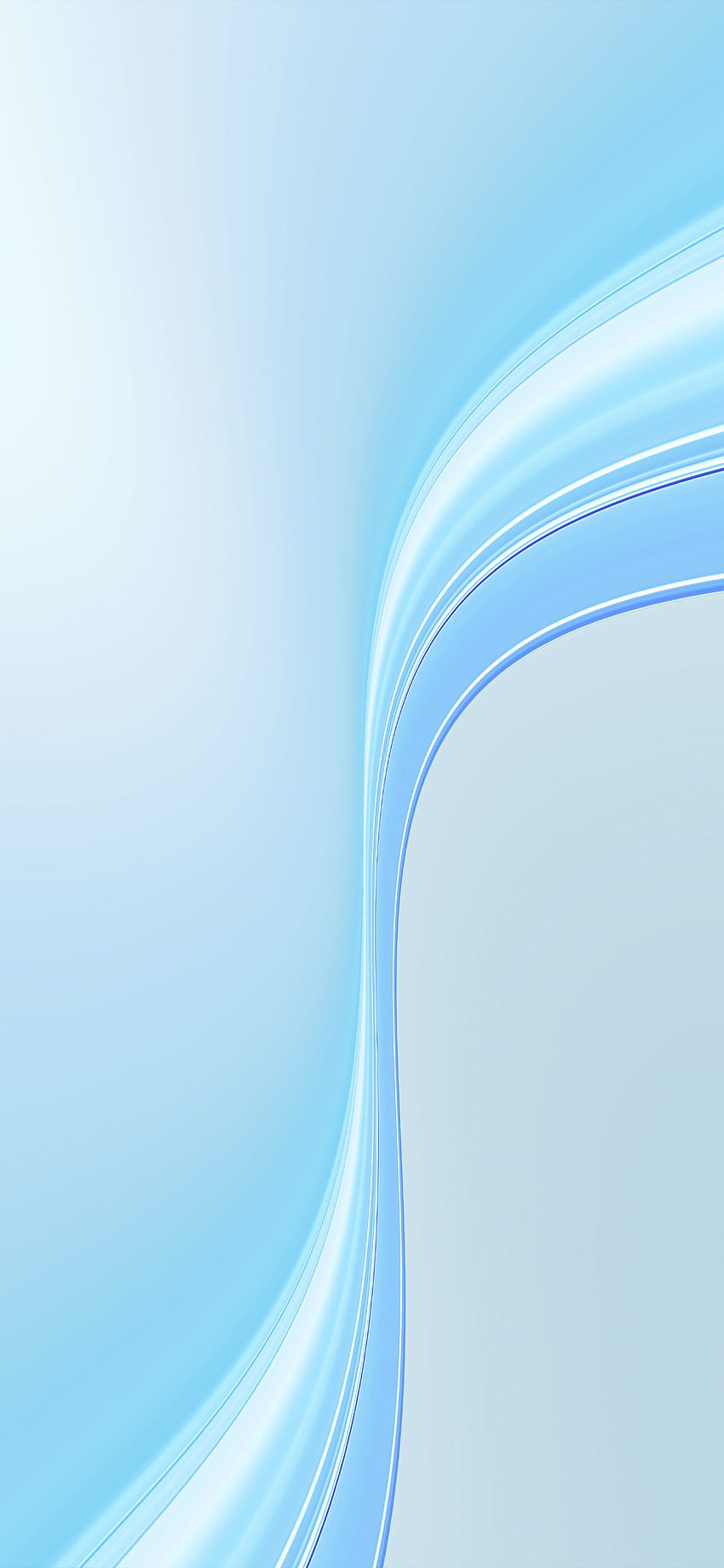 синя пролетна ивица от Hk3ToN през 2021 г., пролетен цвят HD тапет за телефон