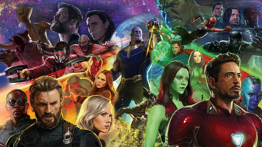 59 Avengers: Infinity War, captain america and natasha infinity war HD wallpaper