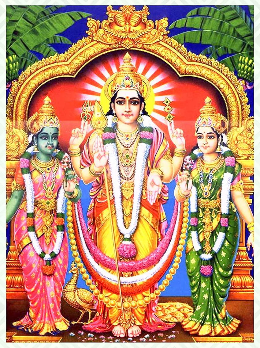 lord murugan with valli wallpapers