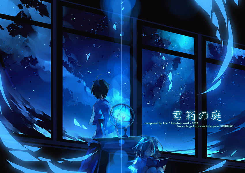 clouds, outer space, stars, quotes, font, anime, anime boys, anime, anime of space HD wallpaper