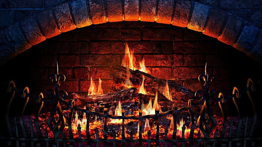 Fireplace 3D Screensaver & Live, fireplaces HD wallpaper