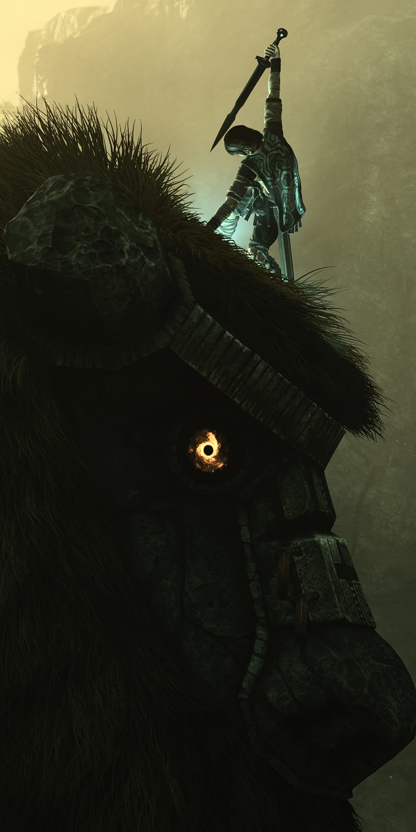 비디오 게임/Shadow Of The Colossus, colossus 모바일 HD 전화 배경 화면