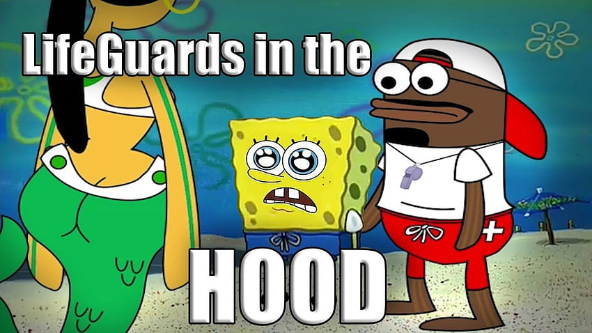 Rettungsschwimmer in der HOOD, Hood SpongeBob HD-Hintergrundbild