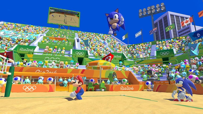of Mario & Sonic at the Rio 2016 Olympic Games Leaked, mario sonic at the rio 2016 olympic games HD wallpaper