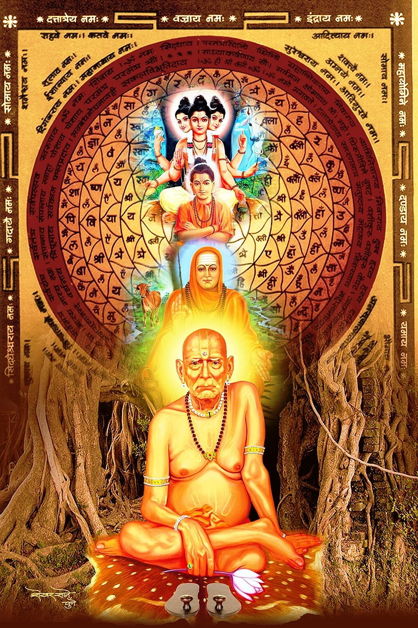 Shri Swami Samarth, telepon shree swami samarth wallpaper ponsel HD
