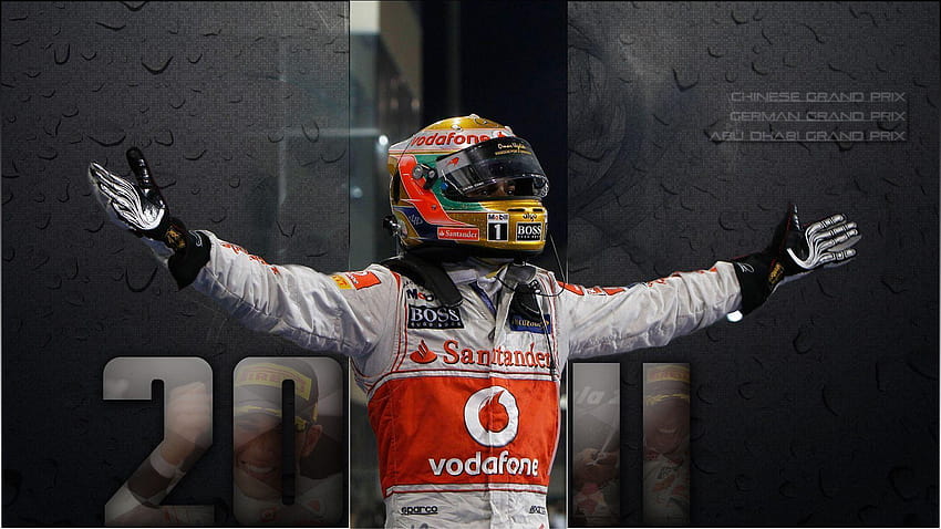 Lewis Hamilton Champion F1 HD wallpaper