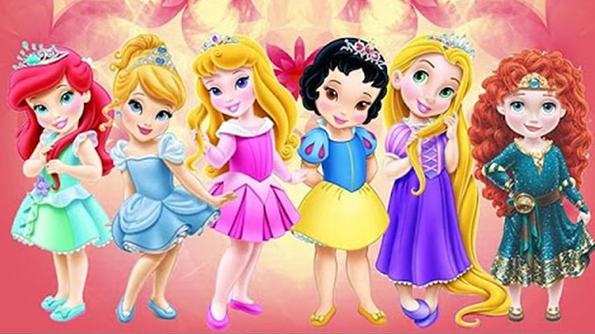 Baby-Disney-Figuren, Disney-Prinzessin Belle Anime HD-Hintergrundbild
