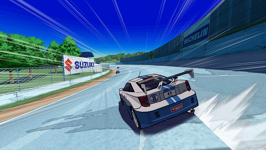 Pembalap Capcom Auto Modellista masih terlihat hebat di tahun 2000-an Wallpaper HD