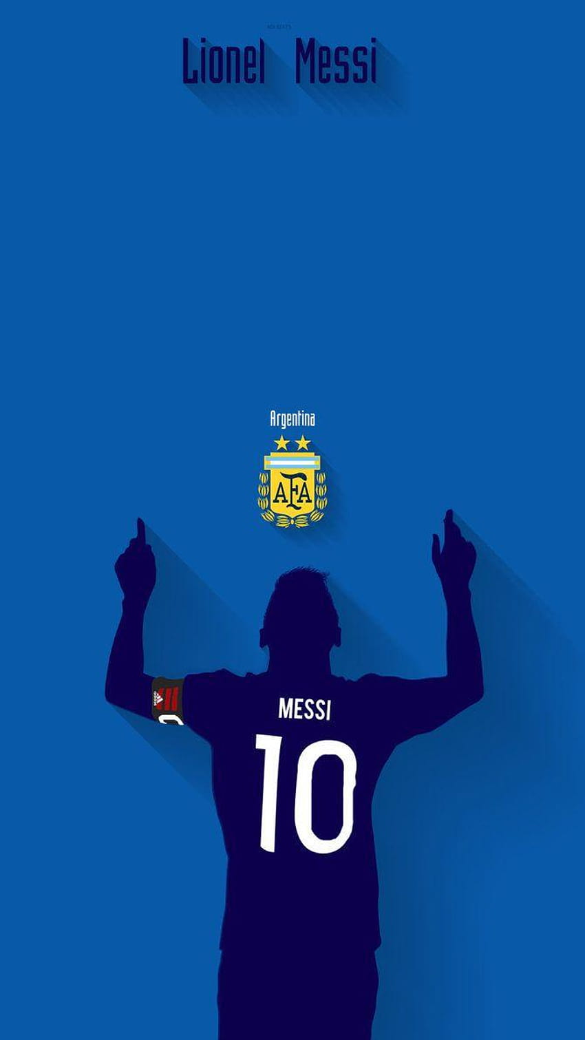 Lionel Messi Argentina Lockscreen por adi, messi en argentina fondo de pantalla del teléfono