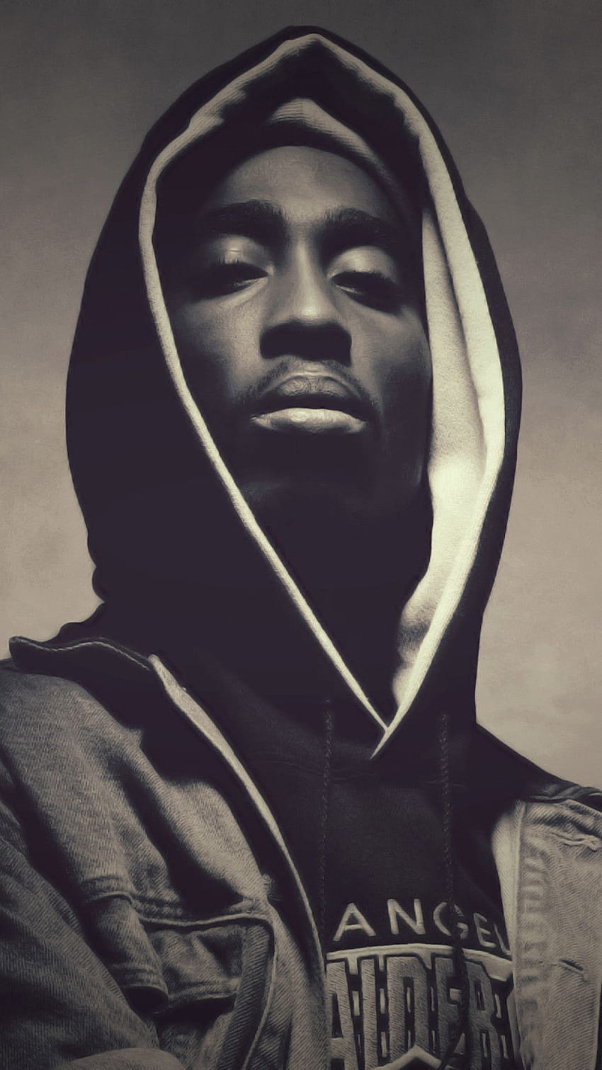 Tupac posté par Ryan Sellers, tupac cite iphone Fond d'écran de téléphone HD