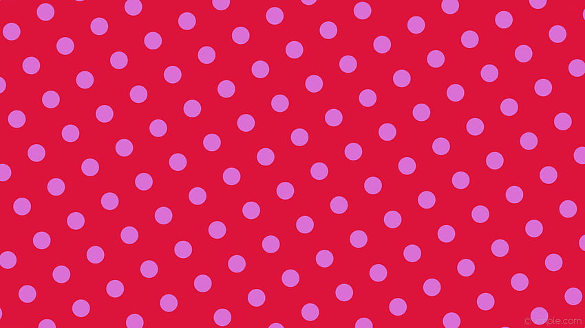 red polka dots spots purple crimson orchid 30Â° 58px 129px, red and purple dots HD wallpaper