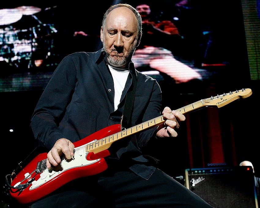 Child advocates target The Who's Pete Townshend with flyers over Super Bowl performance HD wallpaper