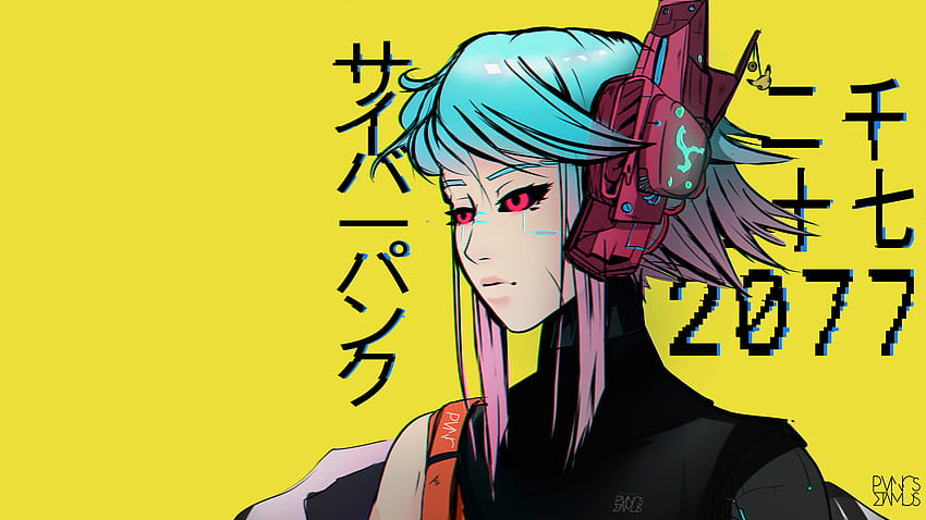 Artwork Cyberpunk Cyberpunk 2077 Anime Girls Cyber Cyborg Futuristic Genos 1920x1080 7087