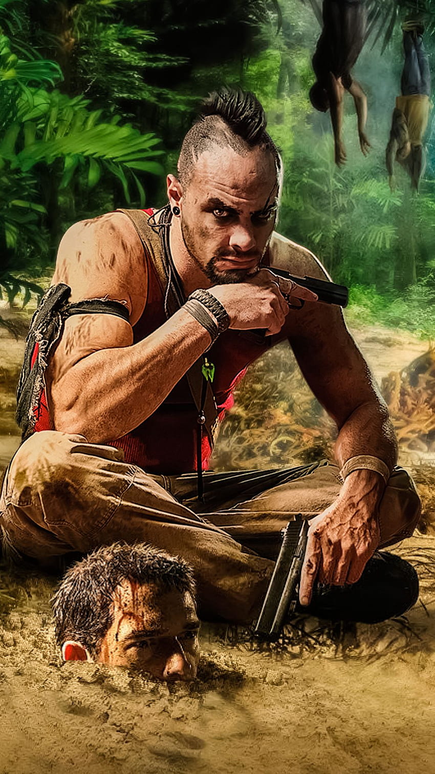 Far Cry 3 iPhone Backgrounds, far cry 3 mobile HD тапет за телефон