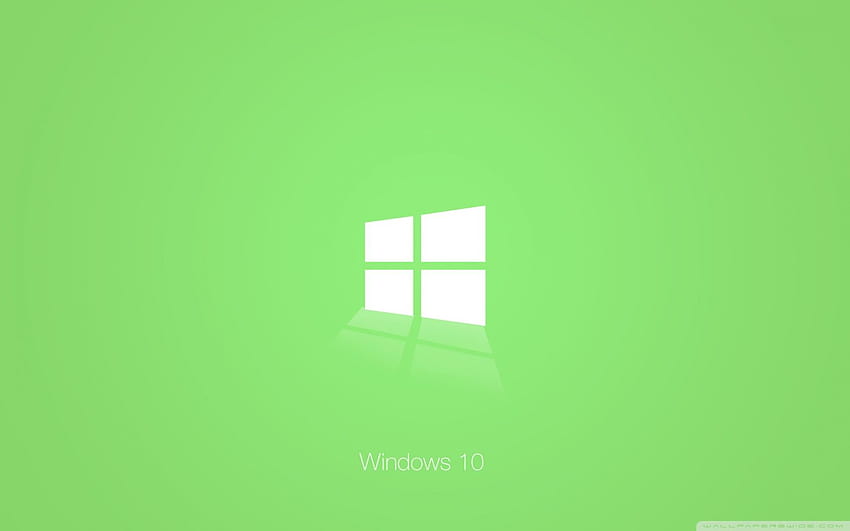 Windows 10 Green Ultra Backgrounds for U TV : & 울트라와이드 & 노트북 : 태블릿 : 스마트폰 HD 월페이퍼