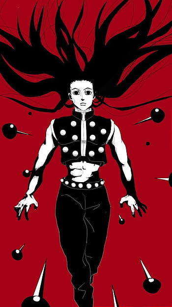 Wallpaper art, guys, killer, Hunter x Hunter, Hisoka, ILLUMI Zoldyck for  mobile and desktop, section сёнэн, resolution 2284x1840 - download