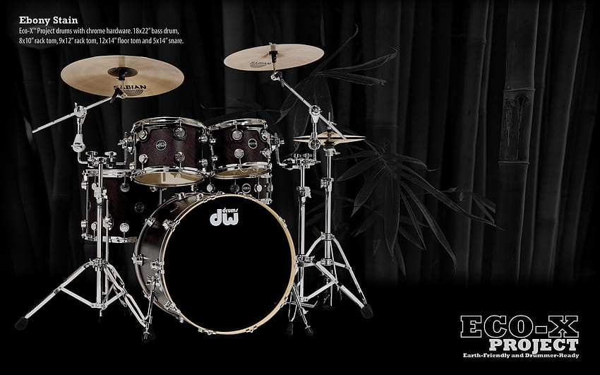 Drum Set Backgrounds, drum set 3d HD wallpaper