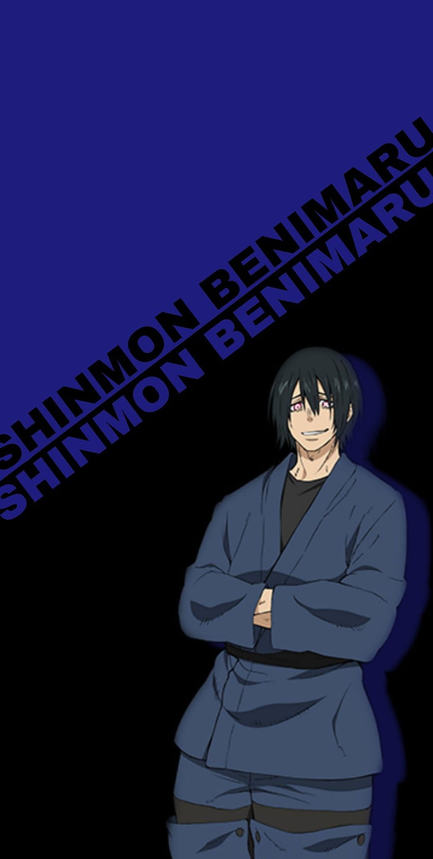 Shinmon Benimaru, fuerza de fuego benimaru fondo de pantalla del teléfono