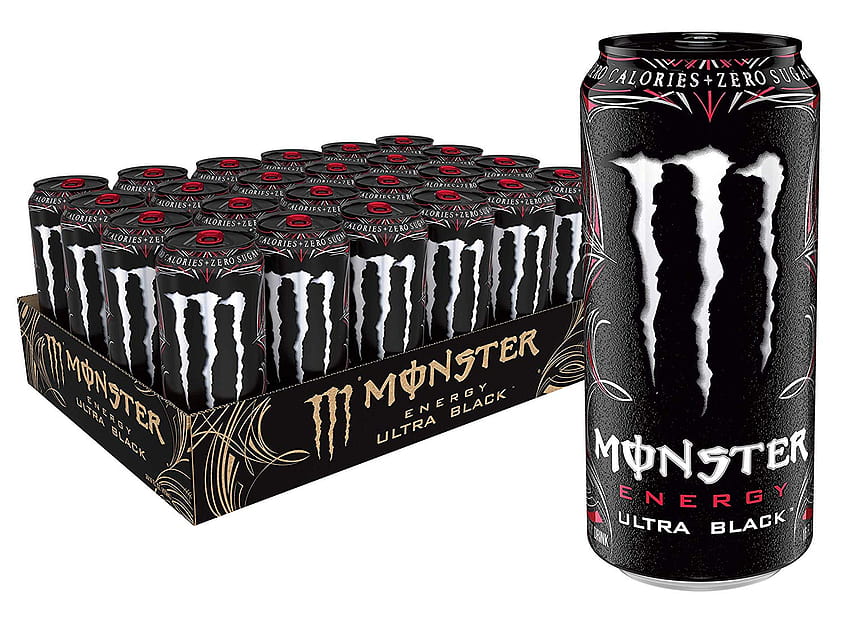 Monster Energy Zero Ultra, Sugar Energy Drink, 16 Ounce HD wallpaper