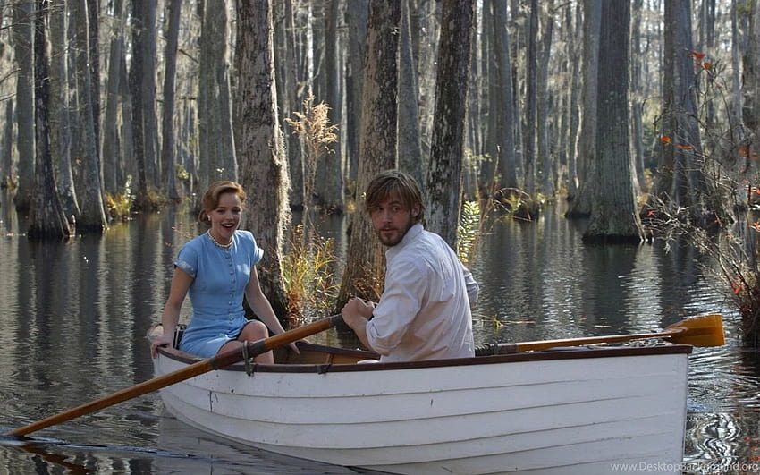 Rachel Mcadams Ryan Gosling The Notebook Blue Dress Row Boats ... Backgrounds, the notebook movie HD wallpaper