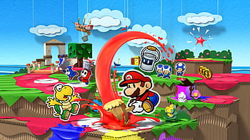 super mario color splash switch