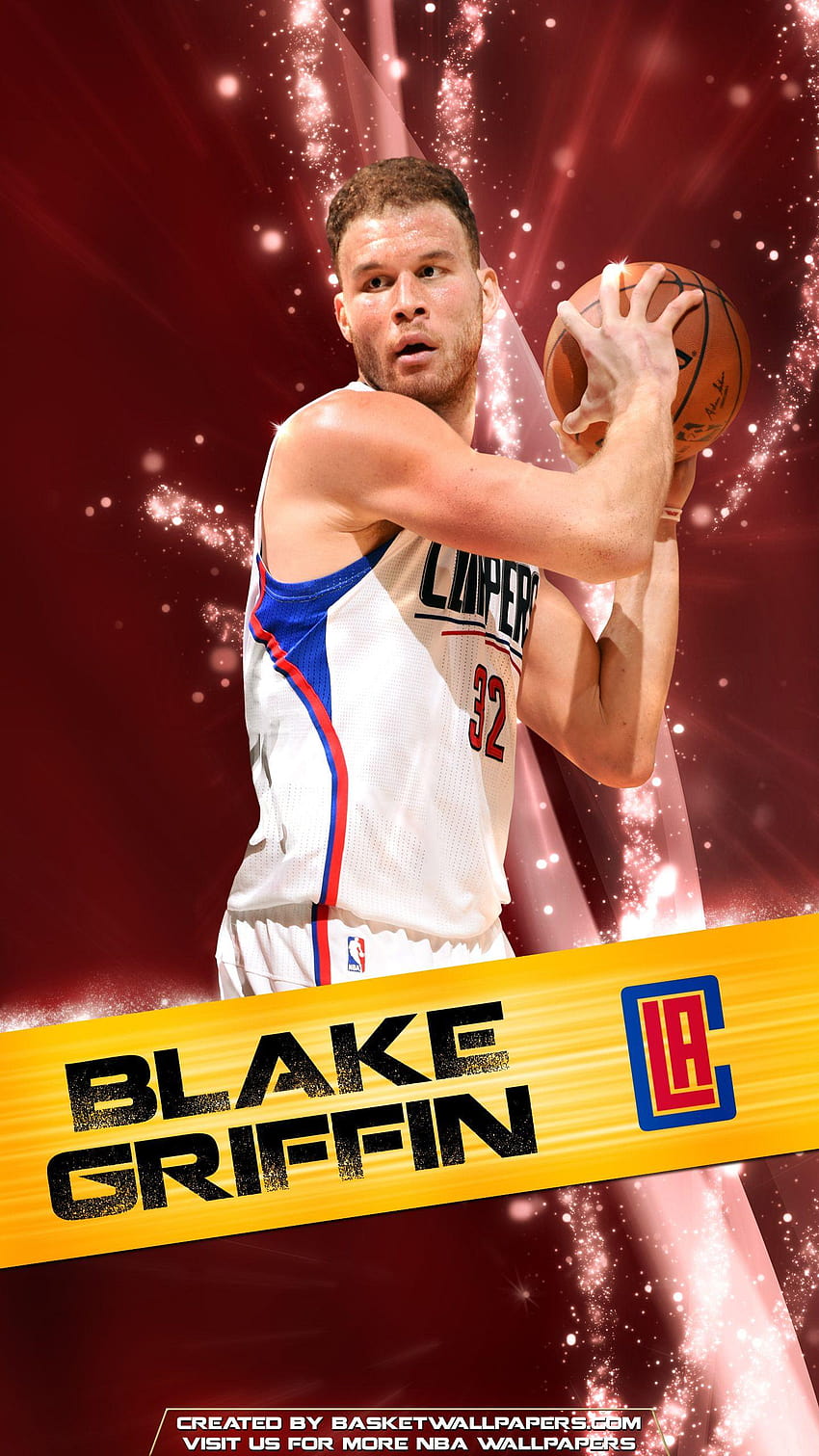 Blake Griffin Los Angeles Clippers 2016 Mobile, blake griffin 2017 HD phone wallpaper