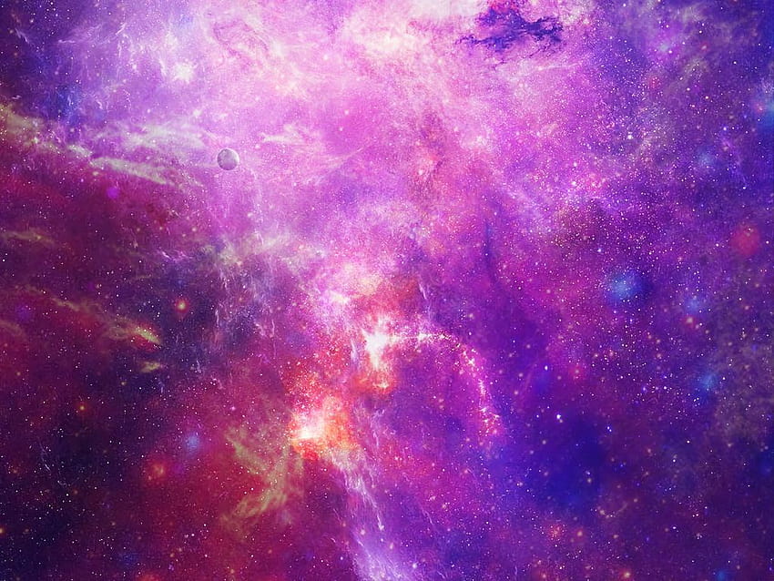 1024x768 space, nebula, galaxy, stars, bright, saturated standard 4:3 backgrounds HD wallpaper
