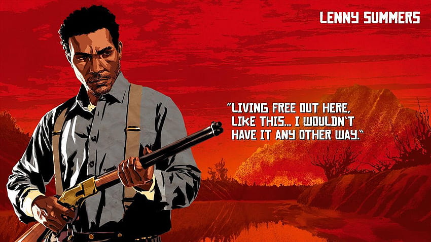 Rockstar livre des citations mémorables de Red Dead Redemption II Fond d'écran HD