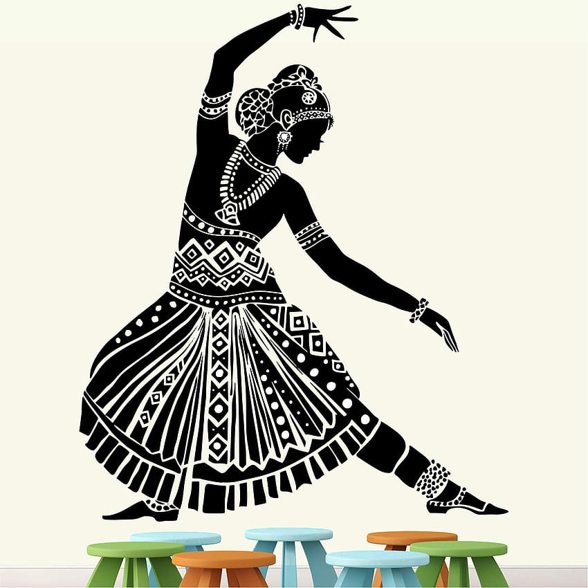 Kup StickMe „Piękny indyjski taniec klasyczny, kobiety bharatanatyam Tapeta na telefon HD