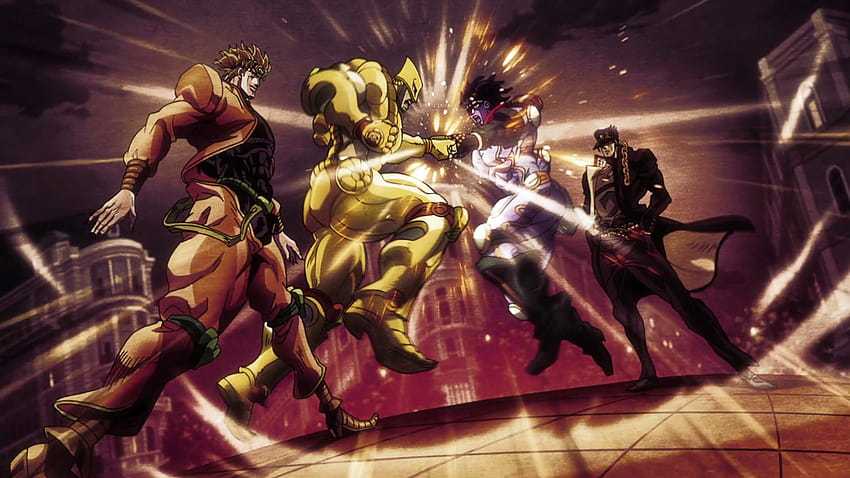Jotaro gegen Dio, Jotaro und Dio HD-Hintergrundbild