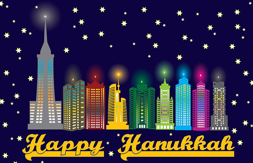 Hanukkah Hannukah Channukah Chanukah Jewish Holiday Festival of HD wallpaper