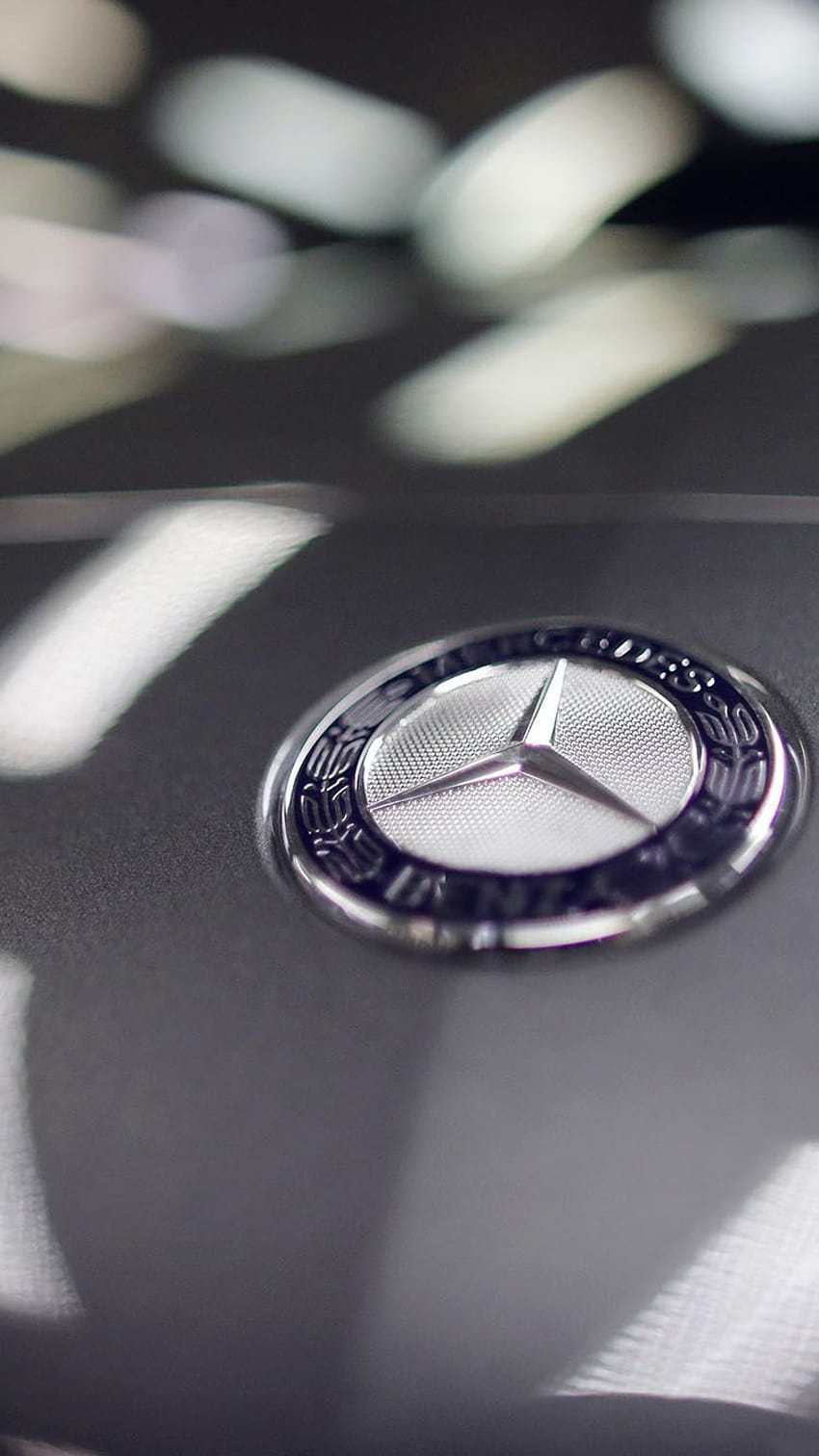 Mercedes Benz Car Logo Detail iPhone 6, iphone mercedes benz HD phone wallpaper