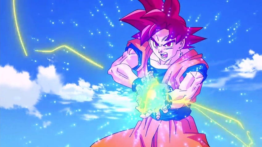  Goku Kamehameha, goku super saiyan blue kaikan x1, Fondo de pantalla HD