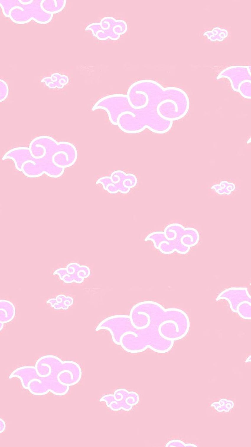 anime pink pastel kawaii japan naruto narutos, pink anime kawaii HD phone wallpaper