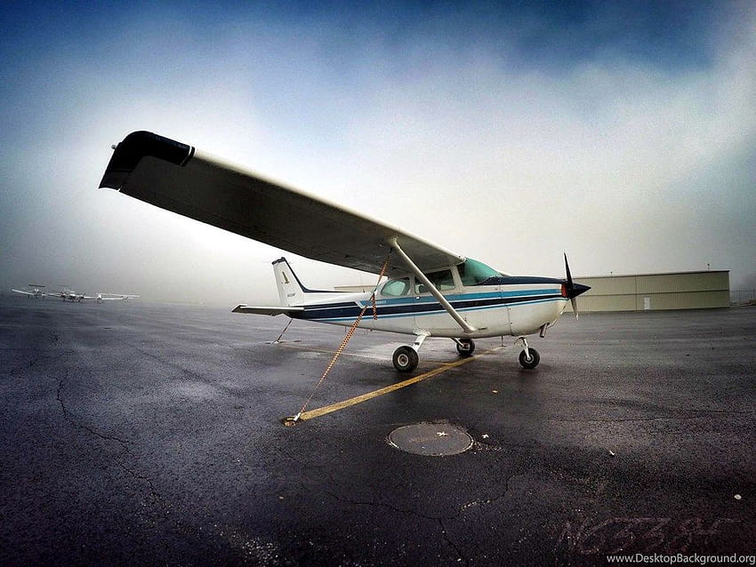 Aereo Cessna, cabina di pilotaggio Cessna Sfondo HD