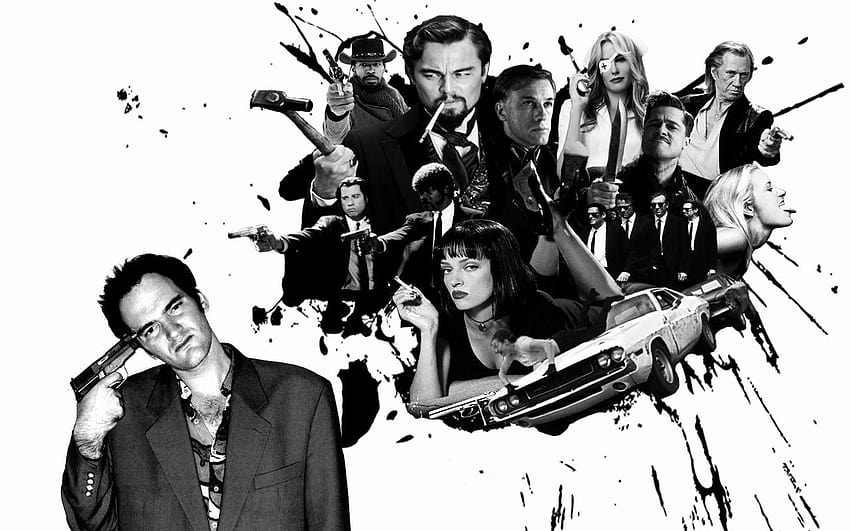 Quentin Tarantino Best Of Pulp Fiction Fan Art Filmes de Quentin Tarantino Samuel L Jackson e This Week, filmes de papel de parede HD