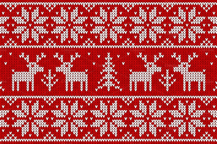 Pattern Christmas Tumblr, motivi natalizi estetici Sfondo HD