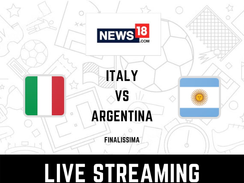 Italia vs Argentina in diretta streaming: quando e dove guardare CONMEBOL Sfondo HD