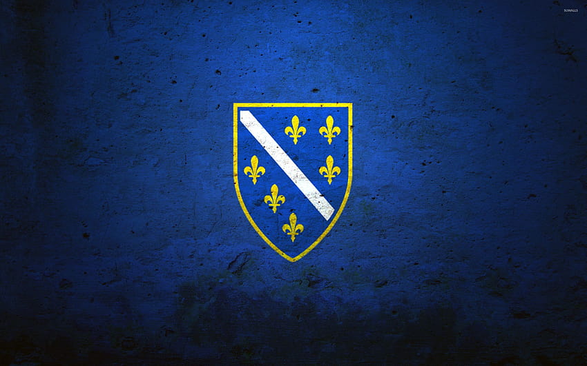 Antigua bandera bosnia, bandera de bosnia y herzegovina fondo de pantalla