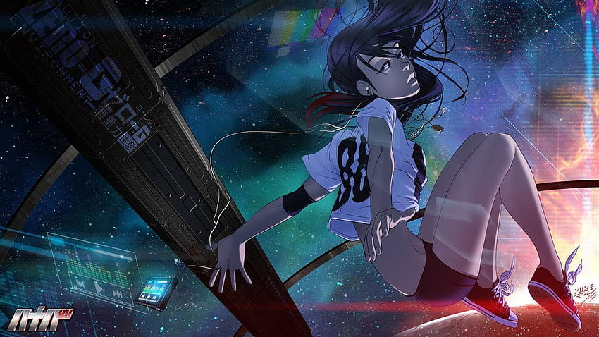 Space Girl, space anime HD wallpaper | Pxfuel