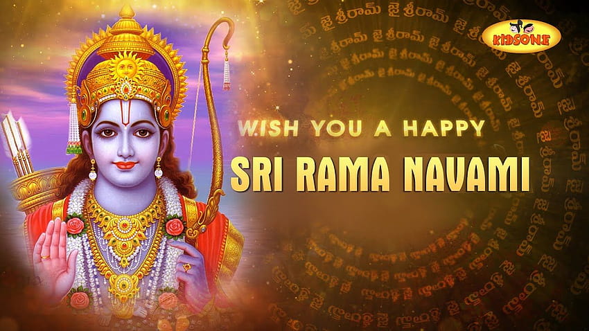 Sri Rama Navami Besondere Grüße HD-Hintergrundbild