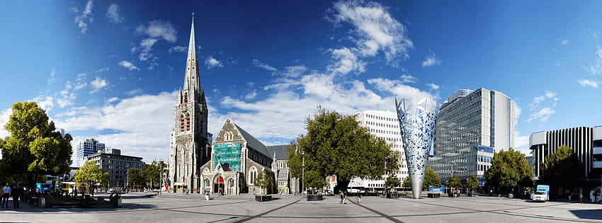 cidade de Christchurch papel de parede HD