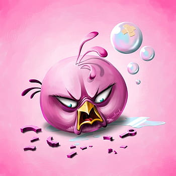 angry birds bubbles wallpaper