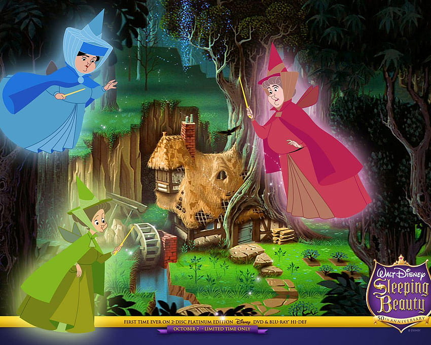 Disney Sleeping Beauty Cartoons HD wallpaper